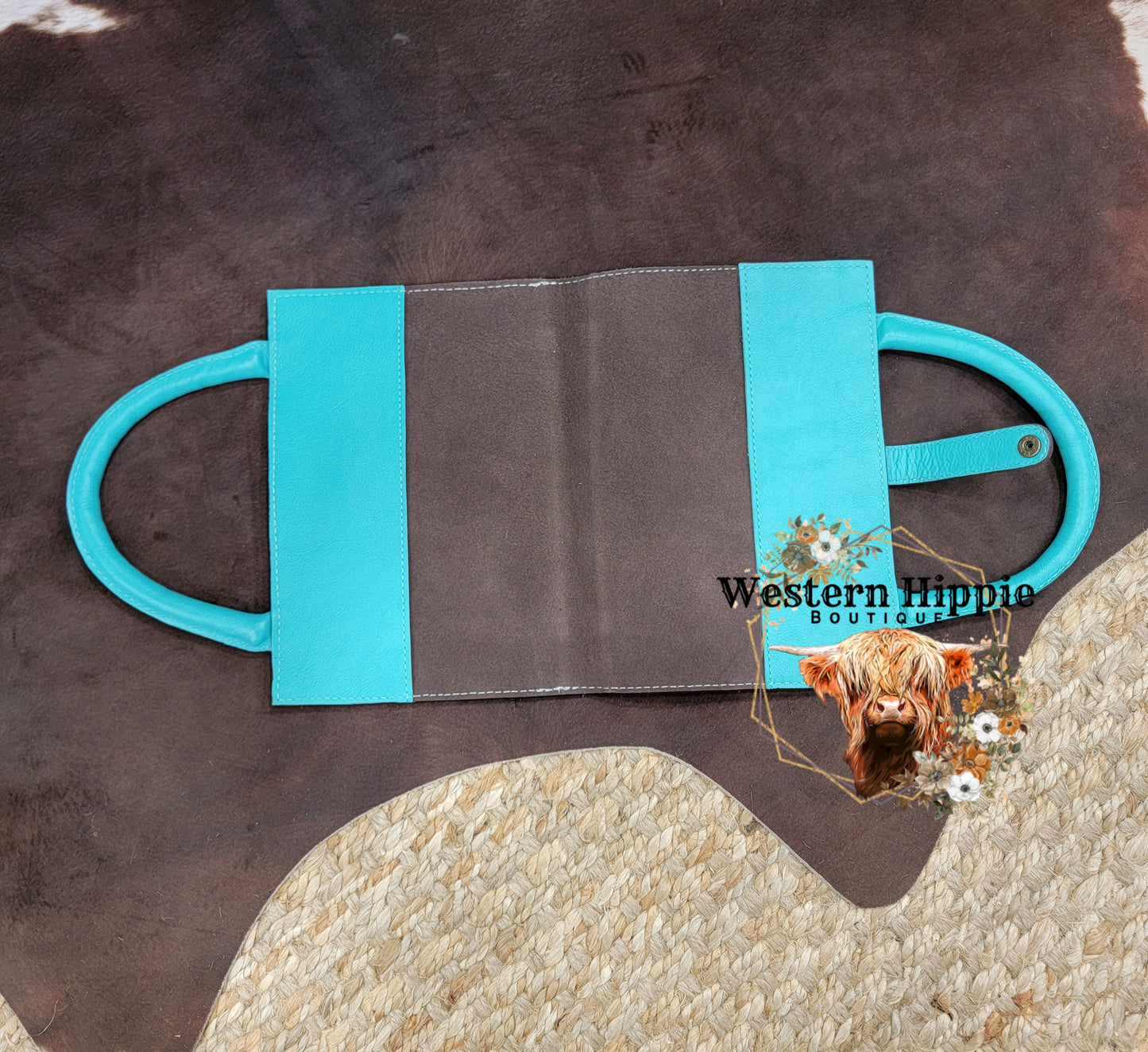 Turquoise Bible Cover Carrying Case