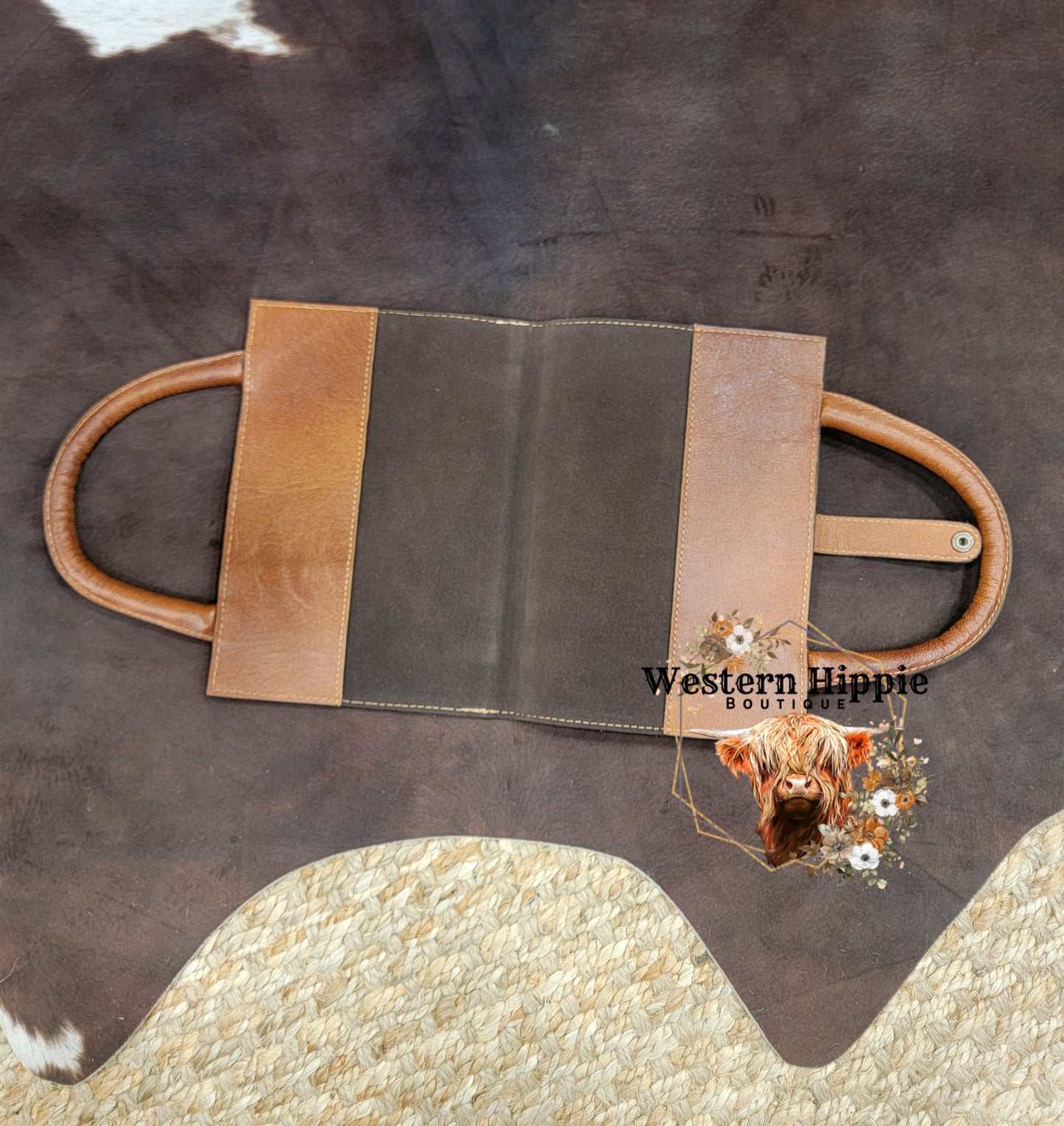 Brown Bible Cover Carrying Case