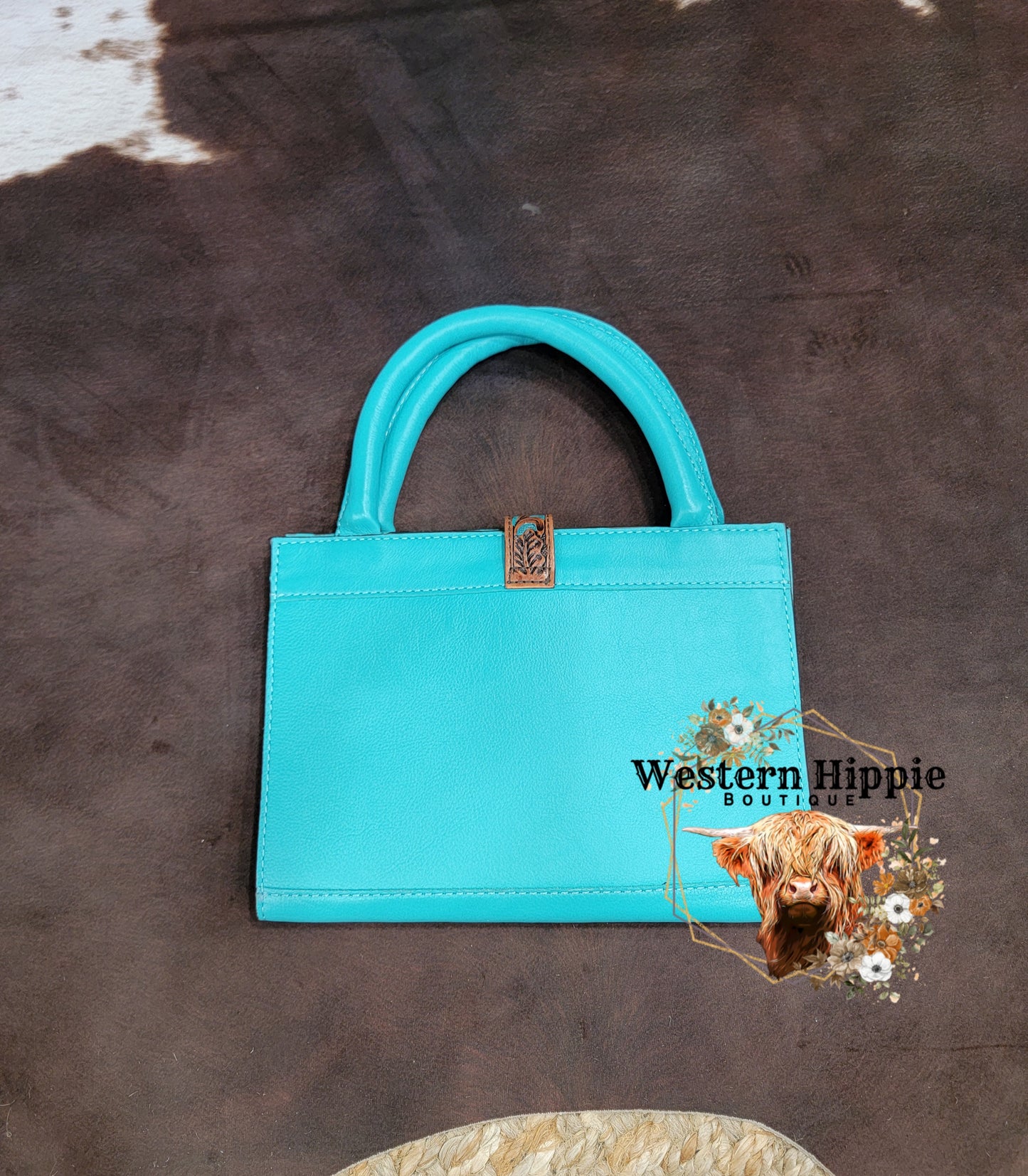 Turquoise Bible Cover Carrying Case