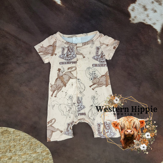 Rodeo champion romper