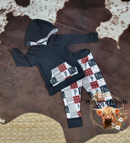 Lineman hoodie pants set