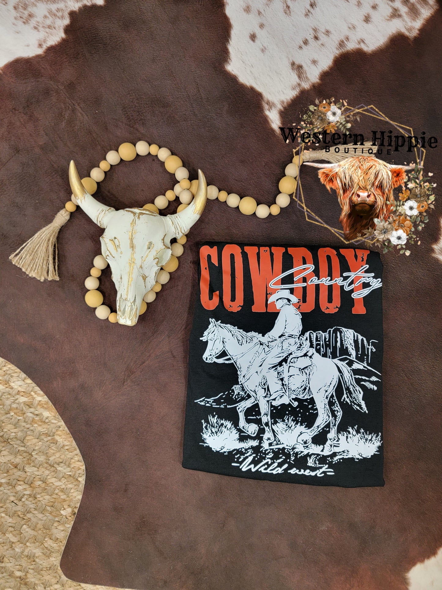 Cowboy country t-shirt