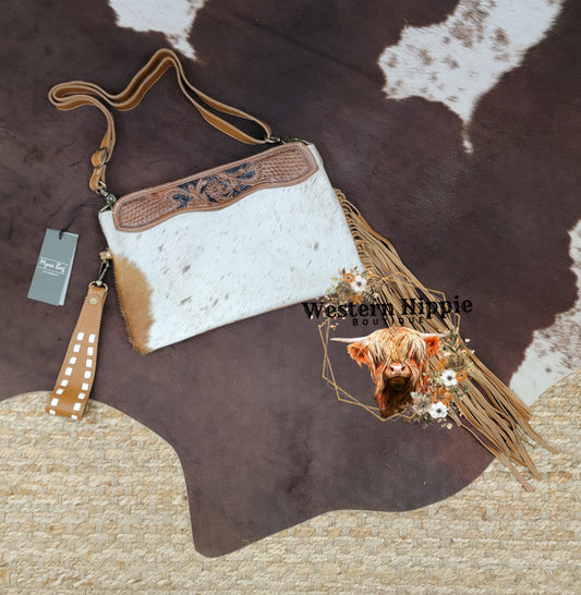 Sadie Leather & Hairon Bag