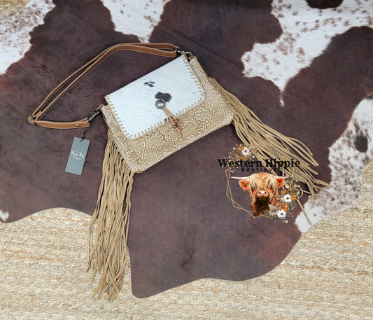 Lugia Leather & Hairon Bag