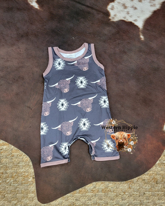 Western life romper