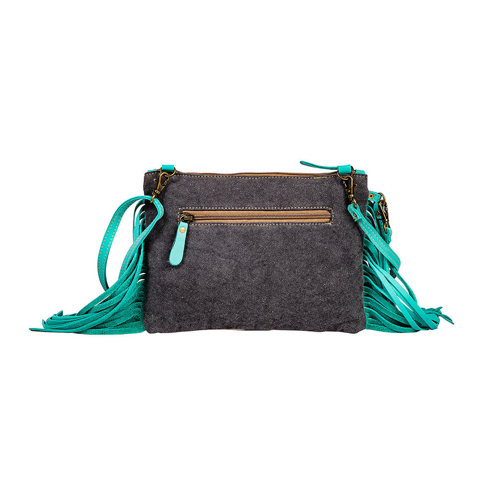 Stallona Canyon Fringe Hairon Bag