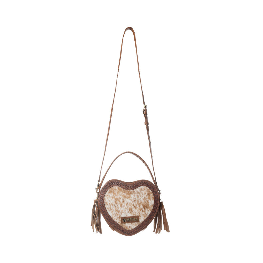 Myra Rodeo Romance Handtooled Leather Bag