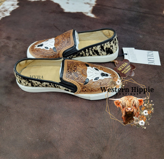 Reflexo Western Hand Tooled Sneakers