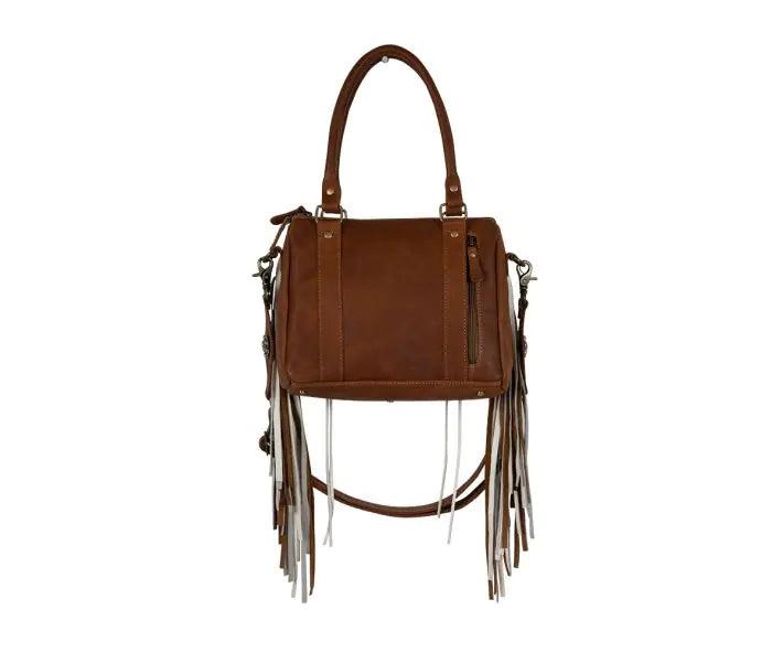 High mesa fringed concealed carry bag