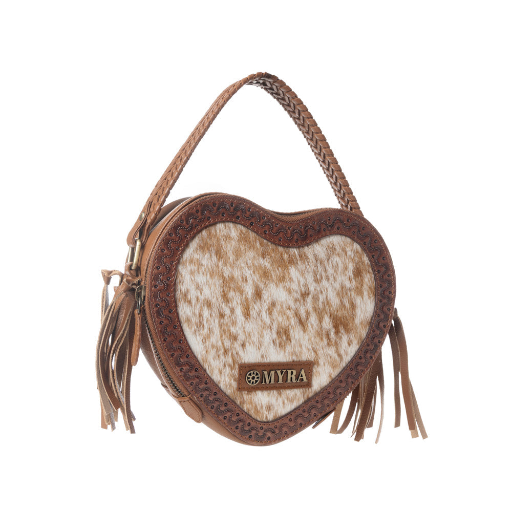 Myra Rodeo Romance Handtooled Leather Bag