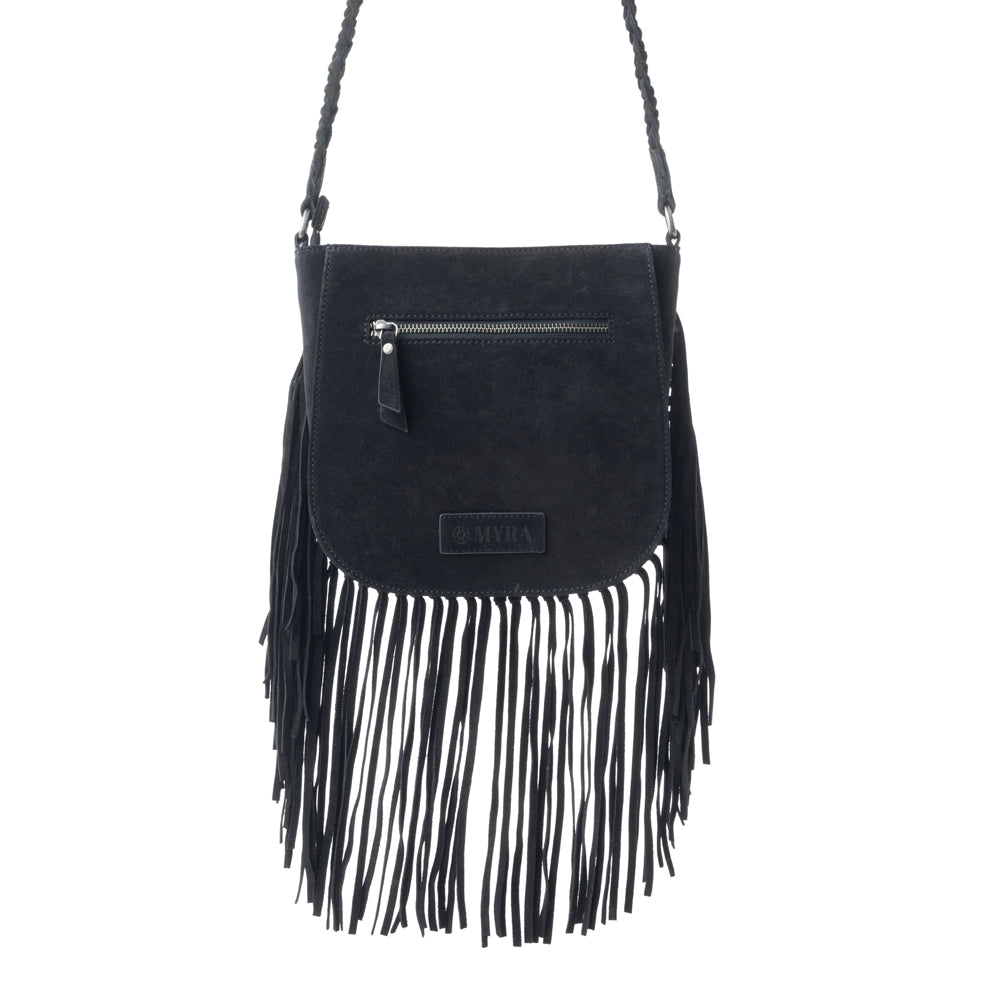 Mustang's Luck Leather And Hairon Bag
