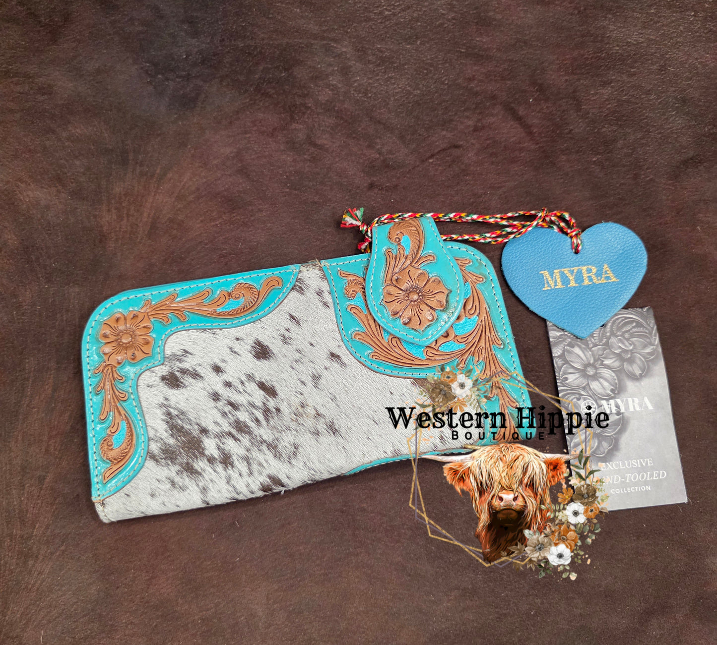 Morning Prairie Bloom Wallet In Multicolor
