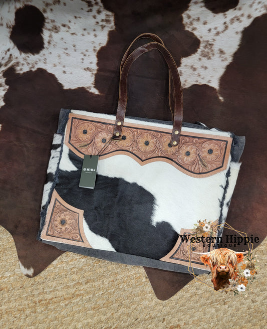 Cartwright Hand-Tooled Bag