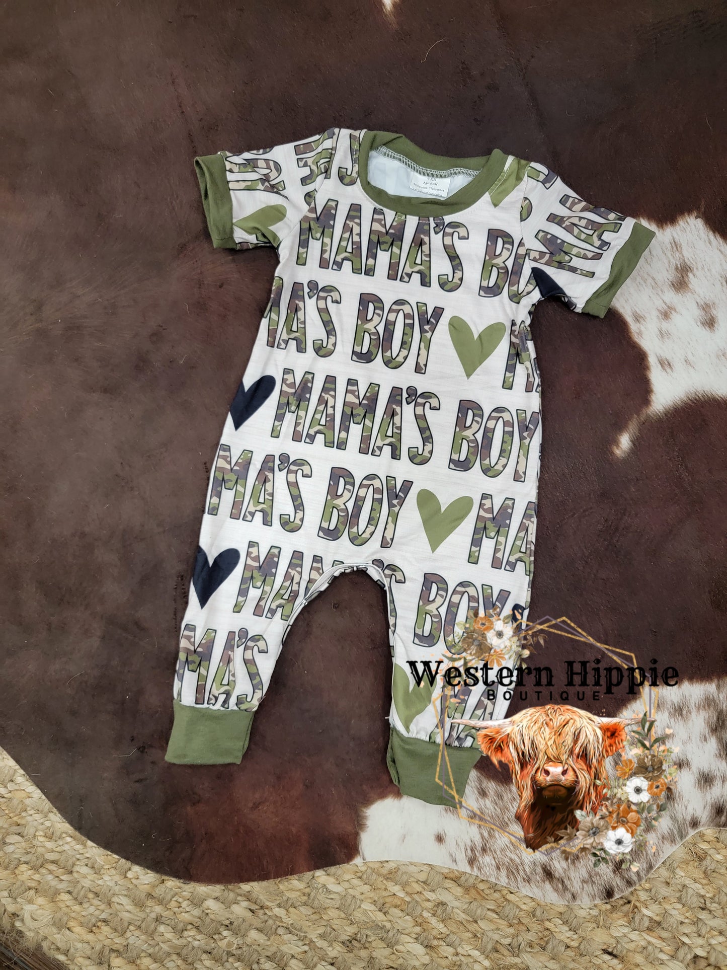 Mama's boy romper