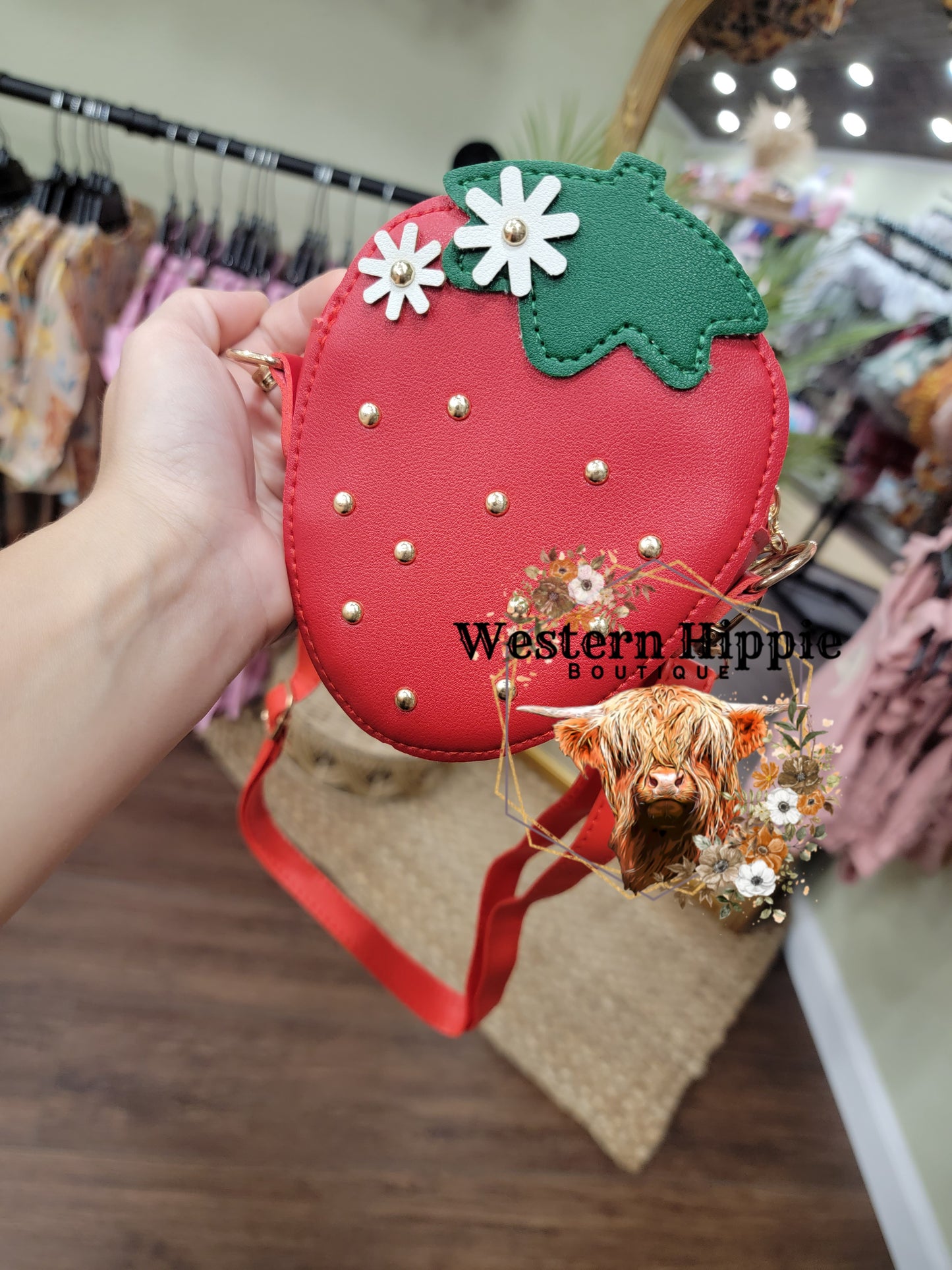 Strawberry purse