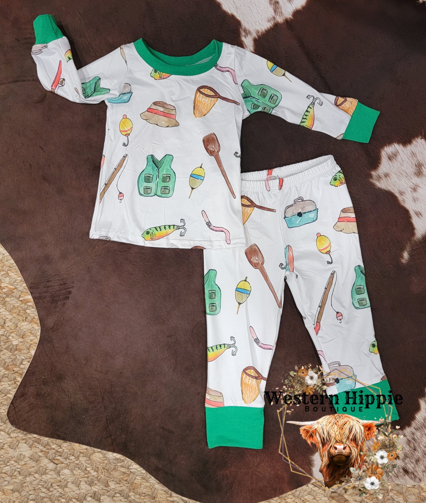 Fishin' pajamas set