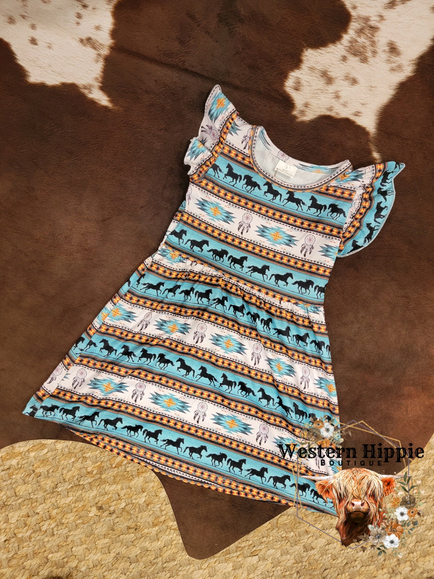 Aztec horse dress