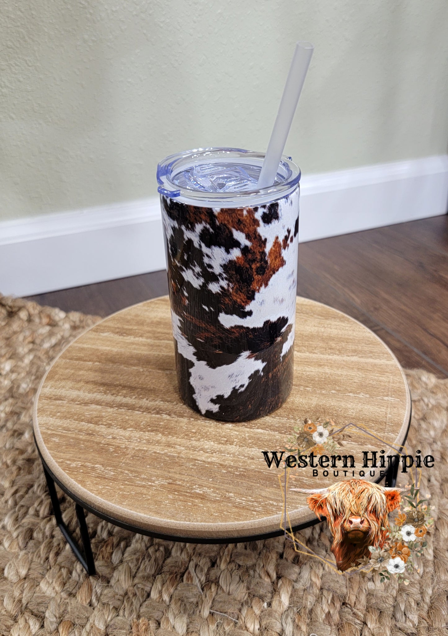 12oz cow hide tumbler