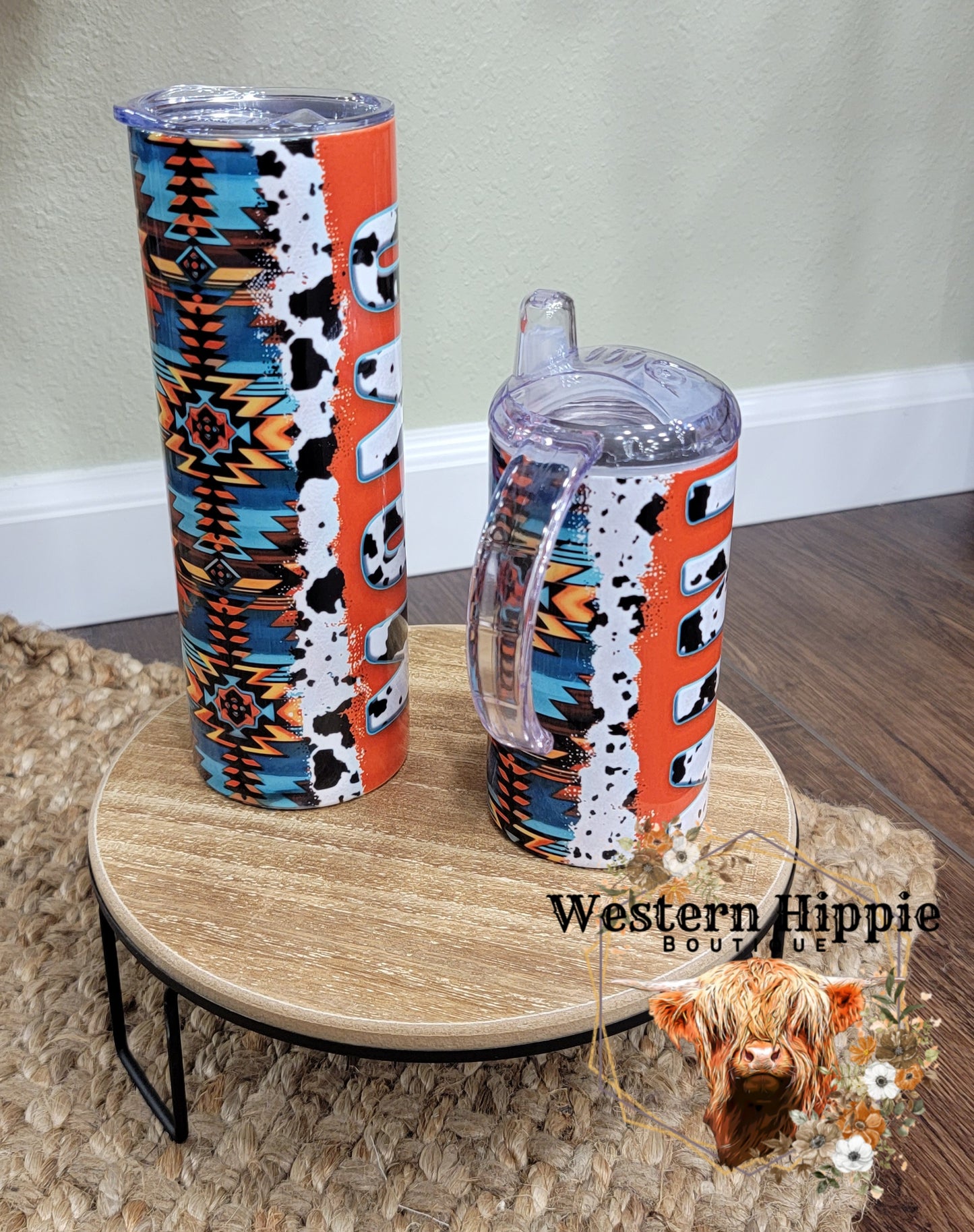 Aztec mama/mini tumbler set